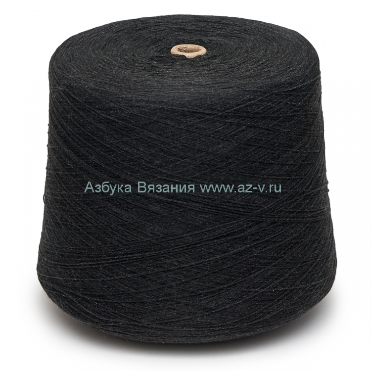 Пряжа в бобине Zafer textile, 26 тем. антрацит, 100% Акрил, Турция 