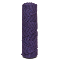 Шнур хлопковый 3 мм.,  50 м., фиолетовый, AZ 3-134