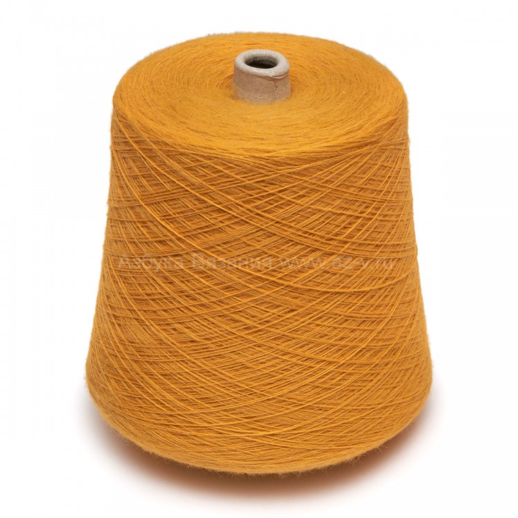 Пряжа в бобине Canan tekstil, PF-64 желтый, 15% полиамид, 85% акрил