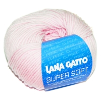 Пряжа SuperSoft "Светло розовый" (05284) 100% меринос экстрафайн, 50г.      