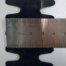 Плёнка ацетатная эглет-пакет, B40, шаг 16 мм, чёрная