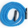 Шнур для пакетов с наконечником, светло-голубой, 4 мм