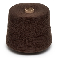 Пряжа в бобине DOTEKS, кофе 5923, 50% шерсть, 50% акрил, Nm 32/2