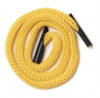 Шнур для пакетов с наконечником, желтый, 4 мм