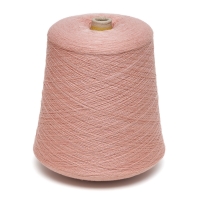 Пряжа в бобине DOTEKS, персик 3492, 50% шерсть, 50% акрил, Nm 32/2