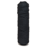 Шнур хлопковый 3 мм.,  50 м., черный, AZ 3-021