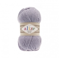 Пряжа Alize Lanagold Plus, светло- серый 200, 49% шерсть, 51% акрил, 100 гр.  