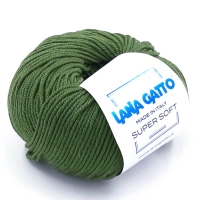 Пряжа SuperSoft "Хвоя" (13278) 100% меринос экстрафайн, 50г.                       