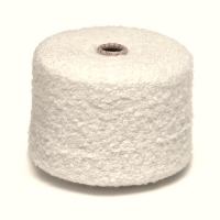 Пряжа в бобине SIRECI, молочный 6298, 70% акрил, 15% шерсть, 15% ПА, Nm 3/1