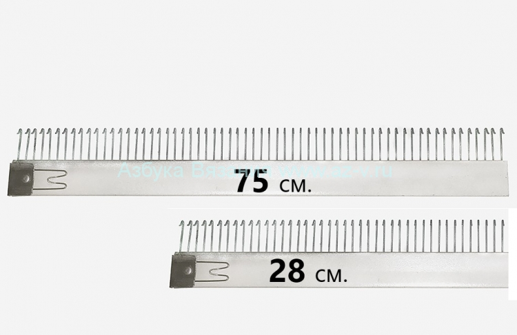 Гребёнка однофонтурная оттяжная для вязаного полотна