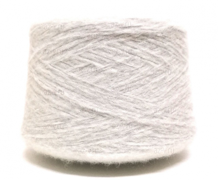 Пряжа в бобине, Pearl Jam, GRIGIO, 75% меринос экстрафайн, 15% супер кид мохер, 10% полиамид