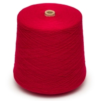 Пряжа в бобине Zafer tekstil, красный 25851, 100% акрил, Nm 32/2