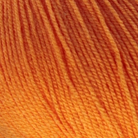 Пряжа "Карамелька", оранжевый 035, акрил 100%, 50 г.    