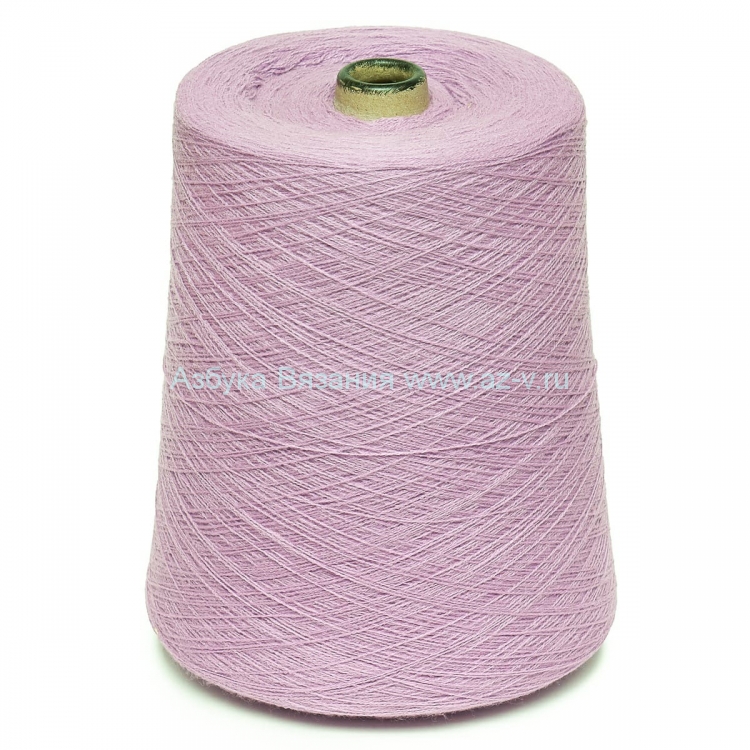 Пряжа в бобине Zafer tekstil, светло лиловый 27361, 100% акрил, Nm 32/2