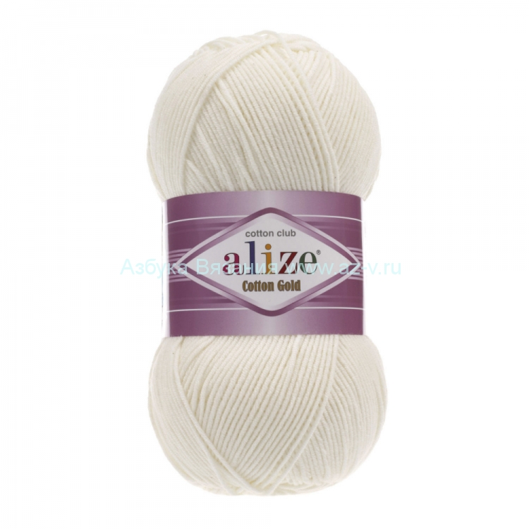 Пряжа Alize Cotton Gold, 062, 55% хлопок, 45% акрил, 100 гр.