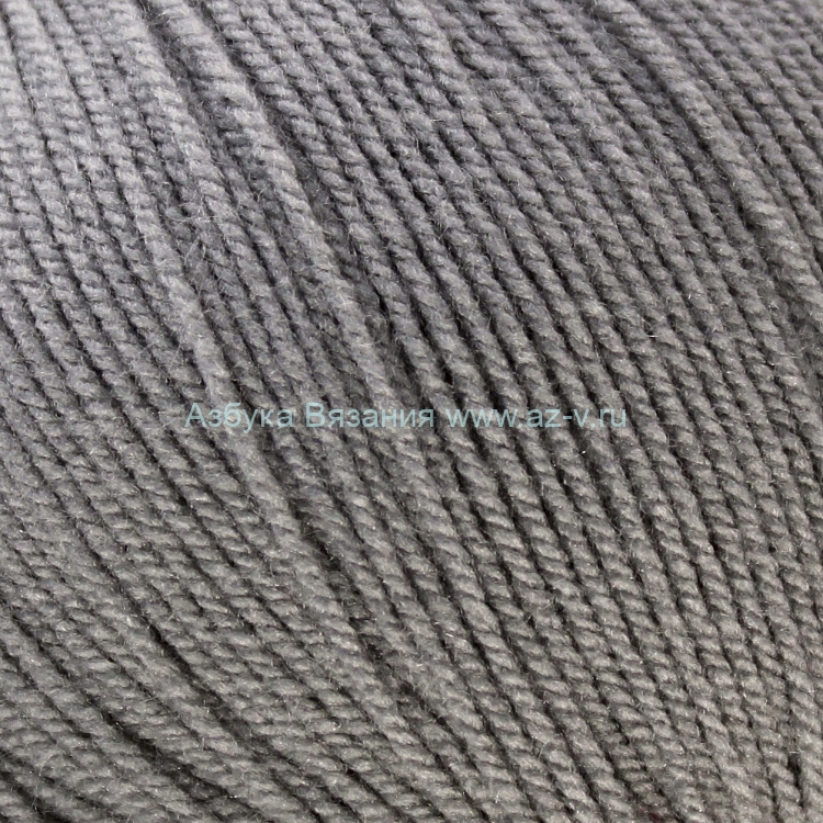 Пряжа "Карамелька", светло серый 168, акрил 100%, 50г.