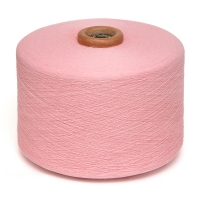 Пряжа в бобинах, Zafer tekstil, 289 розовый персик, 60% хлопок/ 40% акрил
