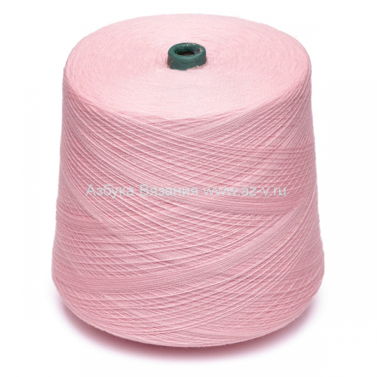 Пряжа в бобине Zafer tekstil, светло розовый T28118, 100% акрил, Nm 32/2