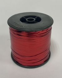 Плоская металлическая нить (метанит)  0,7 мм., красная YH-152, тип M