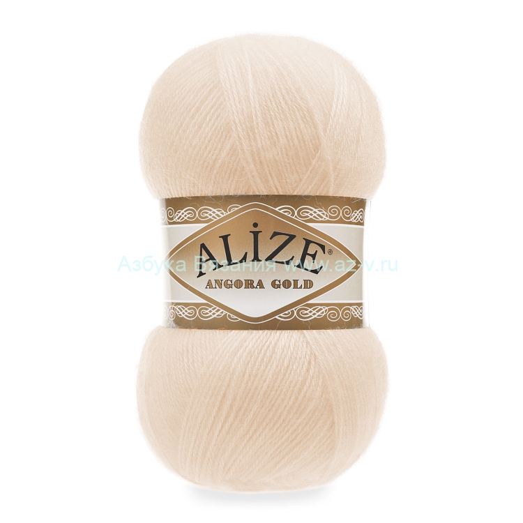 Пряжа Alize Angora Gold 681 20% шерсть, 80% акрил, 100 гр