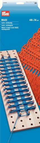 Основа для плетения на колышках Loom MAXI, прямоуг.1шт. 14x48cм Prym