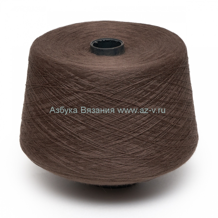 Пряжа в бобине, 467 кофе с молоком, 30% шерсть, 70% акрил, 32/2
