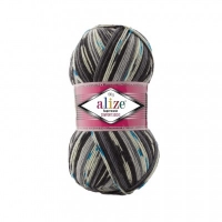 Пряжа Alize Superwash Comfort Socks, 7650, 75% шерсть, 25% полиамид, 100 гр. 